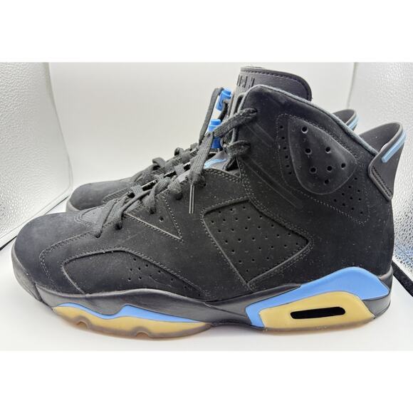 Nike Air Jordan 6 VI Retro “UNC” Black/Blue 2017 Mens 13 main image 6